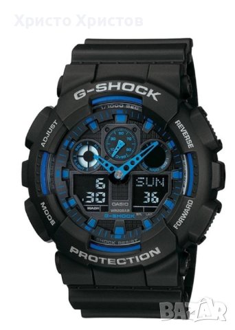 Новогодишна промоция!Мъжки часовник Casio G-Shock GA-100-1A2ER