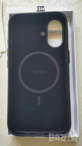 Нов кожен калъф TUCCH за iPhone 16 (6.1 инча), снимка 2 - Калъфи, кейсове - 51753069