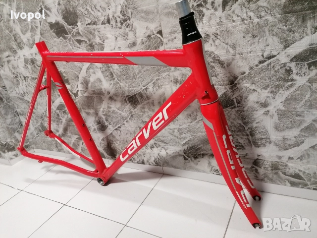 CARVER Шосейна рамка, снимка 2 - Части за велосипеди - 52964833