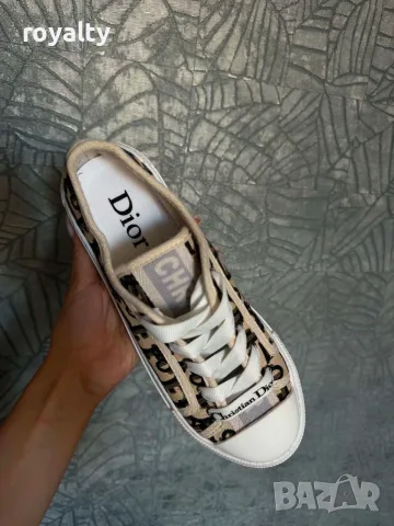 Dior Oblique Нови Дамски Маратонки Диор с Кутия , снимка 3 - Маратонки - 55750327