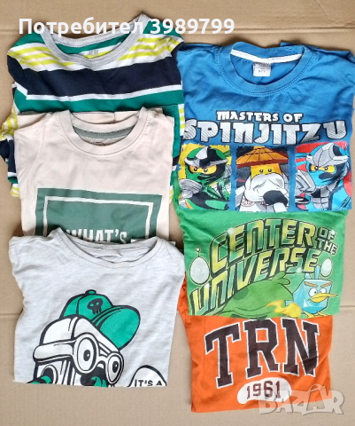 Детски блузки за момче, 122см (6-7г)