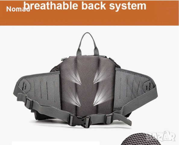 - 40% Чанта за кръста  Туризъм, Преходи, Къмпинг, снимка 10 - Спортна екипировка - 44366000