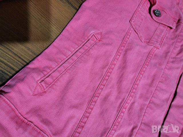 Розово дънково яке/ сако, снимка 3 - Якета - 52086132