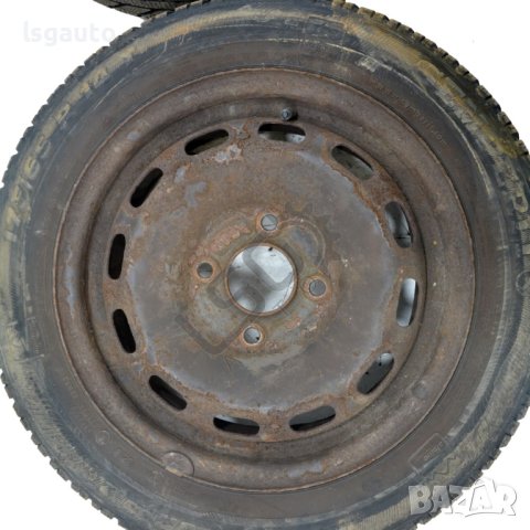 Стоманени джанти 4x108 с гуми R14 Mazda 2 I (DY) 2003-2007 ID:104573, снимка 5 - Гуми и джанти - 41332303