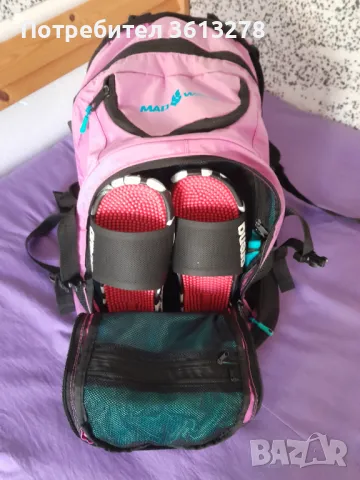 Раница за плуване - "Mad Wave Lane 70 backpack", снимка 7 - Водни спортове - 49972823
