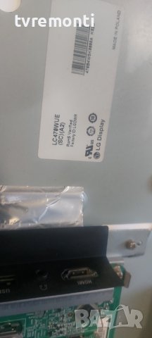 MAIN BOARD ,715G5155-M01-002-005K(Ver:A)  PHILIPS 47PFL3007H/12, снимка 5 - Части и Платки - 41872361