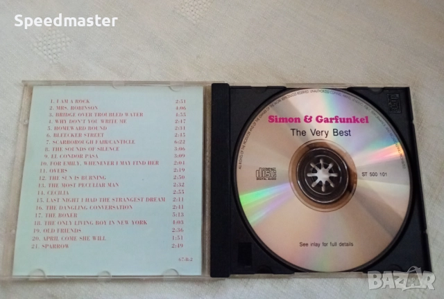 Simon and Garfunkel, снимка 2 - CD дискове - 51789227