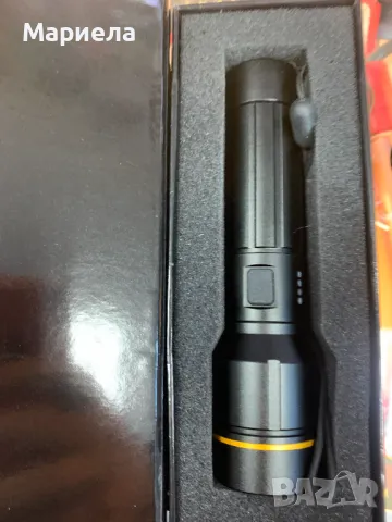 LICHTMEISTER LED акумулаторнo фенерче, 2000 лумена, 5000 mAh батерия, снимка 12 - Лед осветление - 49450566