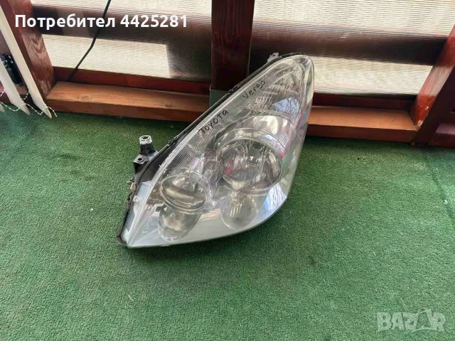 фар ляв Toyota Corrola Verso face 2007-2009г. #635S., снимка 2 - Части - 49958945