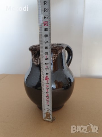 Комплект декоративни керамични вазички, снимка 3 - Вази - 42199302