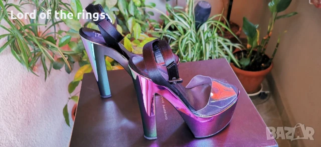 Оригинални маркови дамски обувки GIUSEPPE ZANOTTI - 37 номер, снимка 5 - Дамски елегантни обувки - 51235451