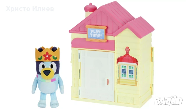 BLUEY Къщата на Блуи с фигурка плюшена играчка