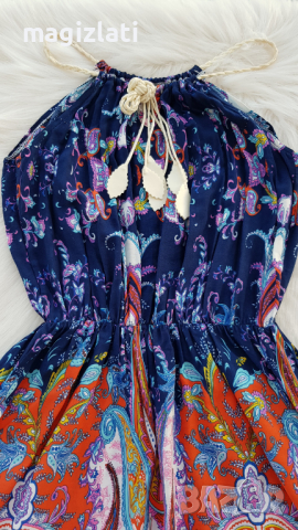 Дамска рокля размер С-М, снимка 5 - Рокли - 36371320