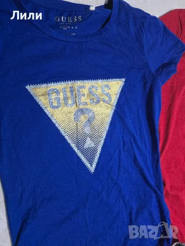 Тениски Guess 2 броя размер S, снимка 2 - Тениски - 55711529