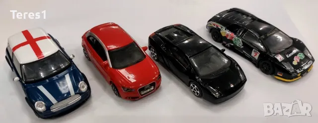 Burago 4 метални модела.