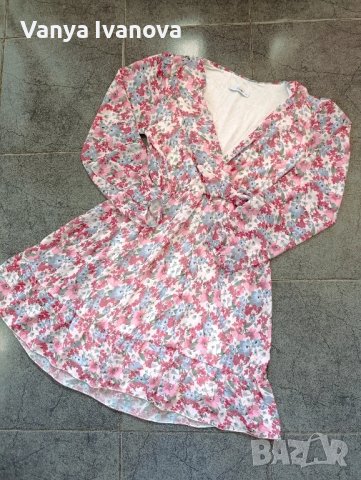 Hailys рокля на цветя, размер М, снимка 4 - Рокли - 50753426