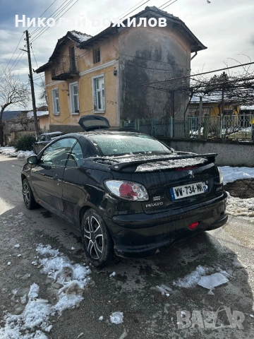 Продавам Peugeot 206cc 1.6-109кс 2005г НА ЧАСТИ, снимка 4 - Автомобили и джипове - 53725767