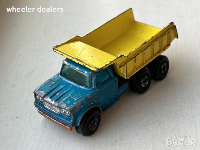 Метална количка Matchbox Dodge Dumper Truck , снимка 1 - Колекции - 39977591