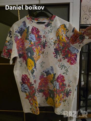 Тениска Louis Vuitton style – цветен дизайнерски модел