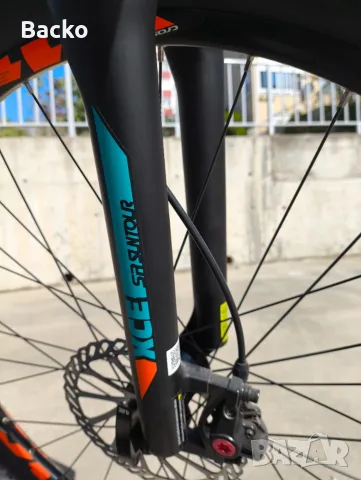 Cross GRX 7 HDB 29 Black/Blue 46см, снимка 6 - Велосипеди - 56242696
