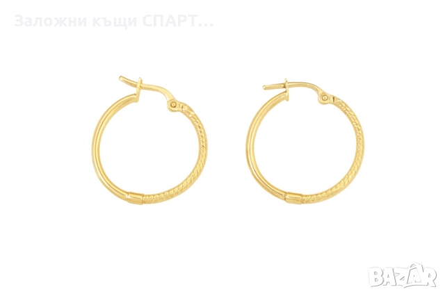 Златни Обеци  Грамаж: 1.80гр. 