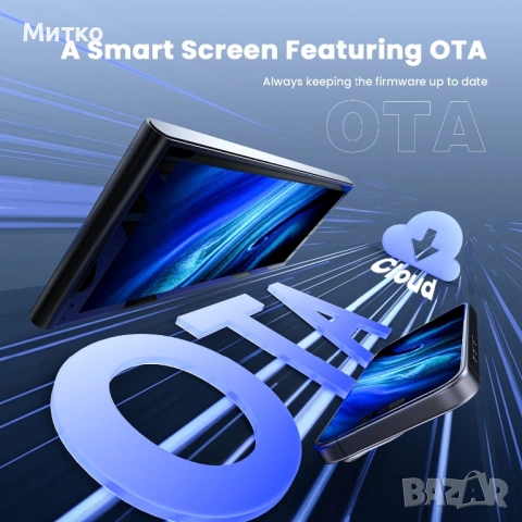 Krunia RC06 9.26 инчов екран за Carplay/Android Auto за кола, снимка 7 - Аксесоари и консумативи - 53839916