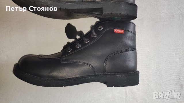 Здрави мъжки боти от естествена кожа KicKers №42, снимка 5 - Мъжки боти - 41863921