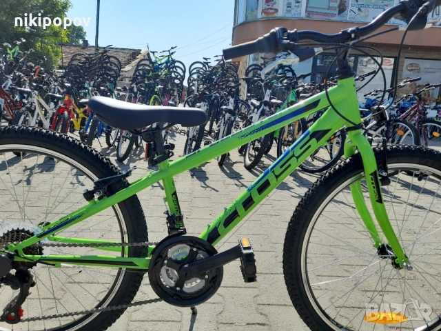 CROSS Велосипед 24" SPEEDSTER зелен, снимка 3 - Велосипеди - 53848865