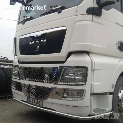 Декорация хром за решетка – MAN TGX – Инокс – KKMN117