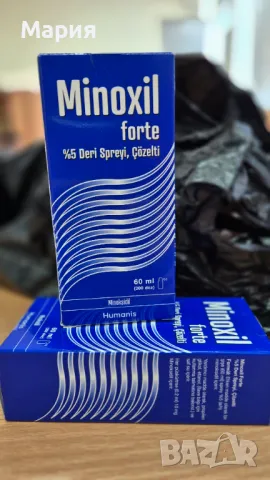 Minoxil Форте %5 спрей - алопеция 60мл, снимка 2 - Продукти за коса - 48334999