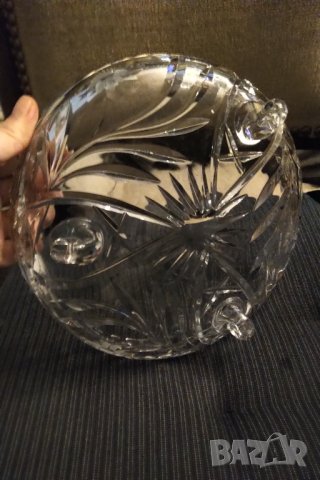 БОХЕМИЯ Кристална фруктиера , снимка 2 - Аксесоари за кухня - 35825809