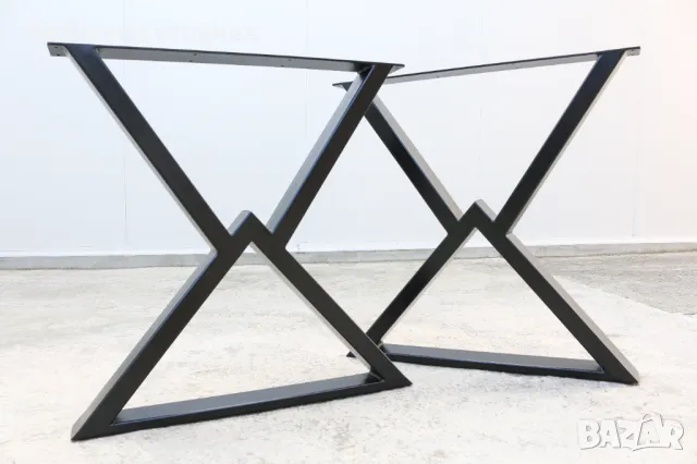 Метални крака за маса, трапезна маса, холна маса, бюро