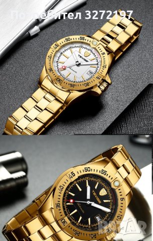 TEVISE - 2023 Автоматичен,механичен ръчен часовник,дата,водоустойчив , снимка 6 - Мъжки - 41683706