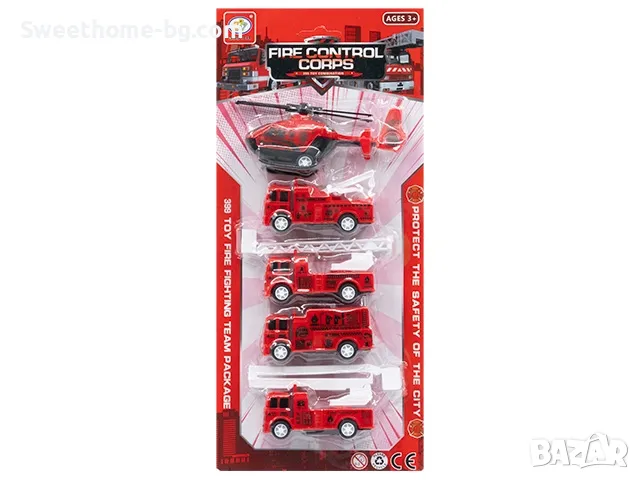 Комплект пожарни машини