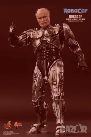 Хот Тойс 2в1-Hot Toys MMS266 -Robocop Battle Damaged Version & Alex Murphy new,sealed , снимка 9 - Колекции - 55963481