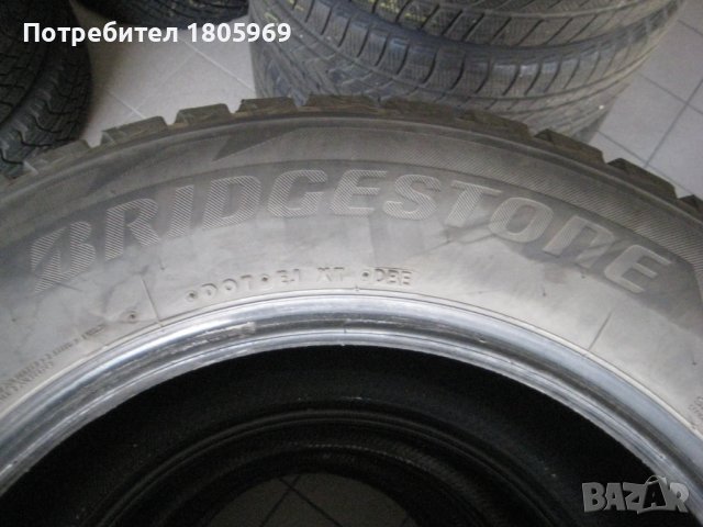 4бр. зимни гуми 265/60/18 Bridgestone, снимка 6 - Гуми и джанти - 42522032