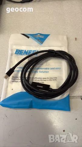 mini DisplayPort към HDMI качествен кабел (1.8м), снимка 3 - Кабели и адаптери - 50066446