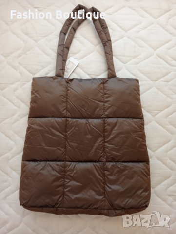 Кафява дамска чанта - голяма НОВА, снимка 7 - Чанти - 51811743