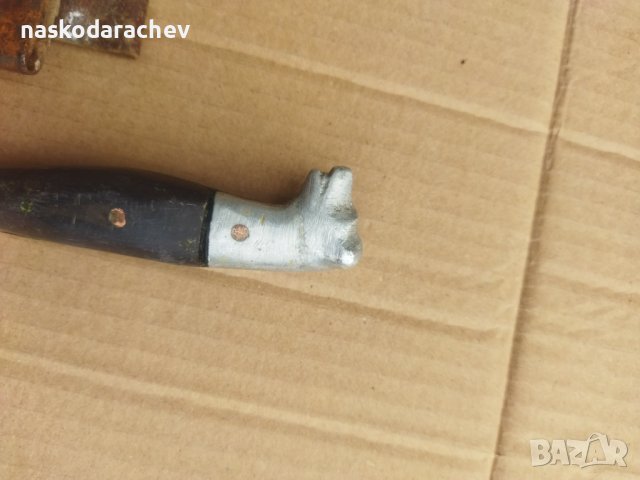 Колекционерски ретро нож с меча глава , снимка 5 - Ножове - 44308818