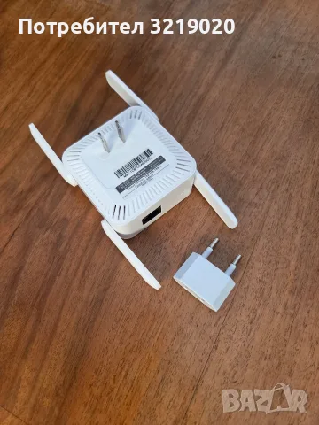 Wi-Fi усиловател/разширител/репийтър 2.4GHz/5GHz с голям обхват, снимка 3 - Рутери - 55769152