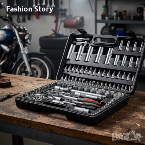 Куфар с инструменти 108 части - Гедоре