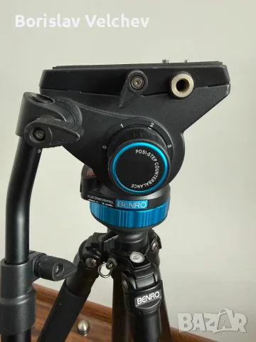 Професионален комплект видео статив Benro A2570T + видео глава Benro S8 PRO (за камери до 8 кг)