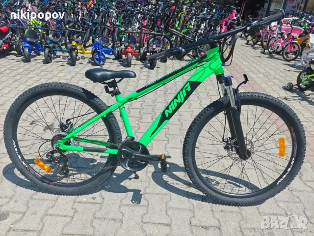 Промо велосипед 27.5" Passati NINJA зелен, снимка 2 - Велосипеди - 56081113