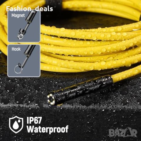 Нов DEPSTECH Едноскоп светлина, Bluart 3.0, IP67, за iOS - Жълт, снимка 2 - Друга електроника - 42739632