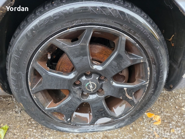 Лети джанти "17" 5х110 Опел Астра Зафира, снимка 4 - Гуми и джанти - 52435581