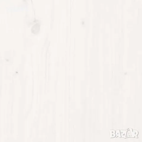 vidaXL Рамка за детско легло, бяла, 70x140 см, бор масив, снимка 9 - Бебешки легла и матраци - 56148062