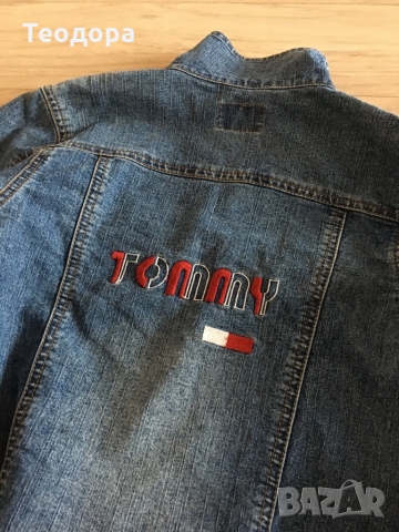 Дънково яке Tommy Jeans/Hilfiger р.146/152, снимка 3 - Детски якета и елеци - 36048066