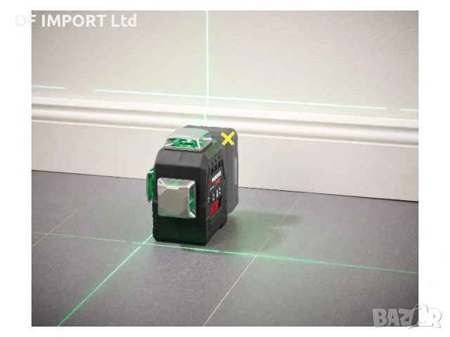 Акумулаторен Лазерен Нивел с Кръстосани Линии PARKSIDE Performance 20V PKLLP 3360 A1, снимка 9 - Други инструменти - 53494279