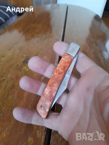 Стар джобен нож,ножче,ножка #102, снимка 2 - Други ценни предмети - 49546762
