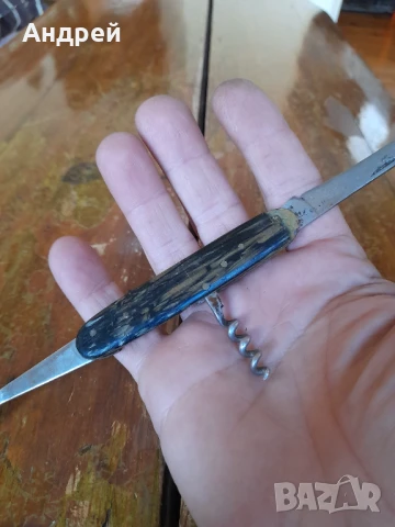 Стар джобен нож,ножче,ножка #80, снимка 6 - Други ценни предмети - 50715465